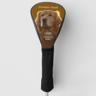 Bester Hund Papa Personalisiert Golf Headcover