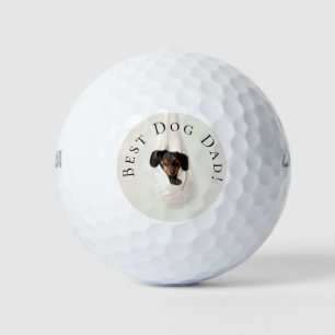 Bester Hund-Vater aus dem benutzerdefinierten, pup Golfball