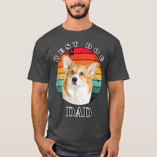 Bester Hund Vater Corgi T-Shirt
