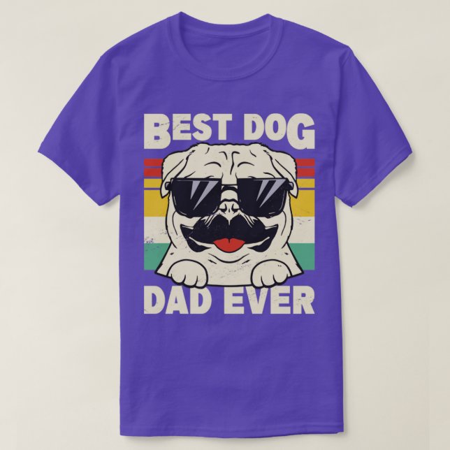 Bester Hund-Vater je1 T-Shirt (Design vorne)