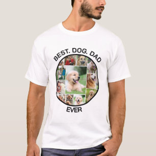 Bester Hund Vater je - Benutzerdefiniertes Niedlic T-Shirt
