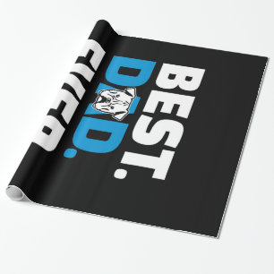 Bester Hund Vater je Bulldog Lover English Bulldog Geschenkpapier