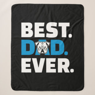 Bester Hund Vater je Bulldog Lover English Bulldog Sherpadecke
