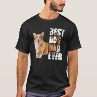 Bester Hund Vater je Corgi Dog T-Shirt