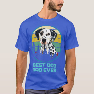 Bester Hund-Vater je Dalmatiner T-Shirt
