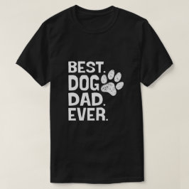 Bester Hund-Vater je Design T-Shirt