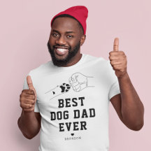 Bester Hund-Vater je Faustpumpe