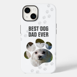 Bester Hund Vater je Foto Paw Print Case-Mate iPhone 14 Hülle