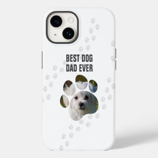 Bester Hund Vater je Foto Paw Print iPhone 14 Hülle