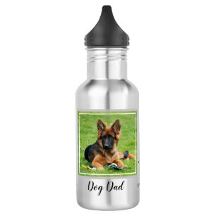 Bester Hund Vater je Foto Personalisierter Niedlic Edelstahlflasche