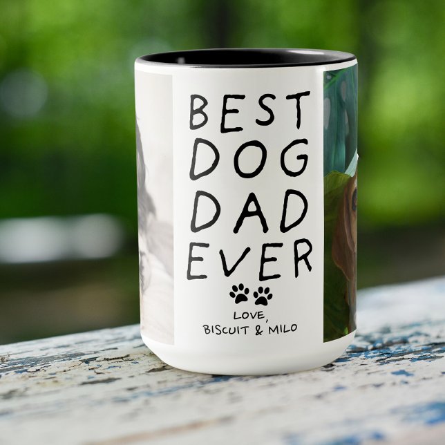 Bester Hund-Vater je Foto Tasse (Von Creator hochgeladen)