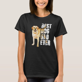 Bester Hund Vater je Golden Retriever Hund T-Shirt