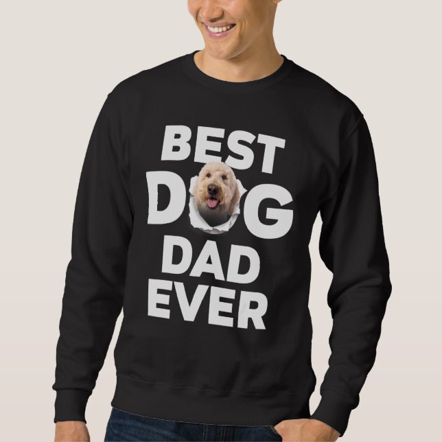 Bester Hund-Vater je Goldendoodle Sweatshirt (Vorderseite)