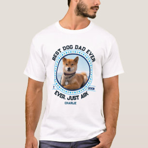 Bester Hund Vater je Haustier Lover Papa Geschenk T-Shirt