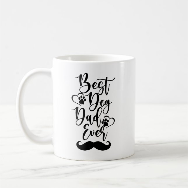 Bester Hund-Vater je Kaffeetasse (Links)