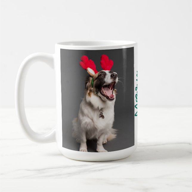 Bester Hund-Vater je Modernes, benutzerdefiniertes Kaffeetasse (Links)