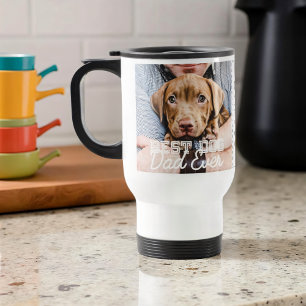 Bester Hund-Vater je Modernes, benutzerdefiniertes Reisebecher