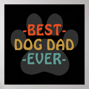 Bester Hund-Vater je Poster