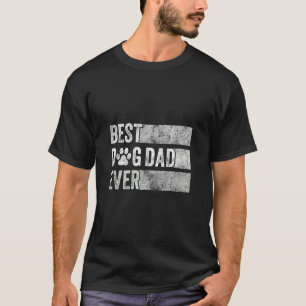 Bester Hund Vater je Retro Dog Daddy Pet Vintager T-Shirt