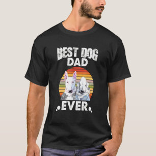 Bester Hund-Vater je Stare Bull Terrier und Bedlin T-Shirt