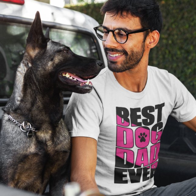 Bester Hund-Vater je T-Shirt (Von Creator hochgeladen)