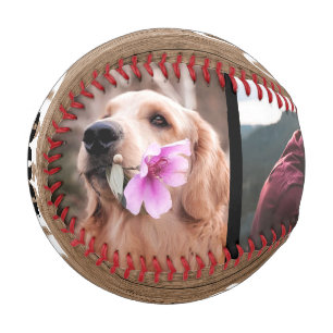Bester Hund Vater je Vater's Day 3   FotoCollage Baseball
