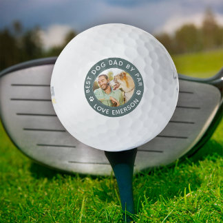 Bester Hund-Vater nach Par-Foto Golfball