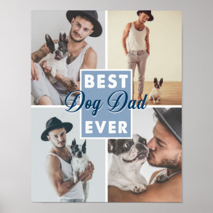 Bester Hunde-Vater Aller Zeiten Vatertag Bester Hu Poster
