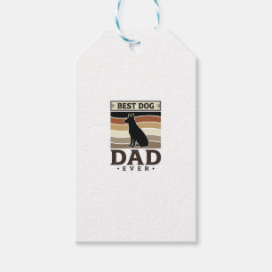 Bester Hunde-Vater Aller Zeiten Vintage Hunde Lieb Geschenkanhänger