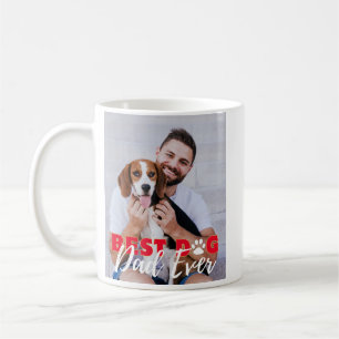 Bester Hunde-Vater je Personalisierte Fotos Kaffeetasse