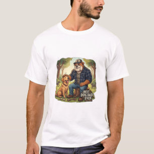 Bester Hunde-Vater überhaupt – Lustiges T-Shirt fü