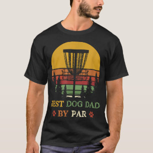 Bester Hunde-Vater von Par Lustig Retro Vintage Fr T-Shirt