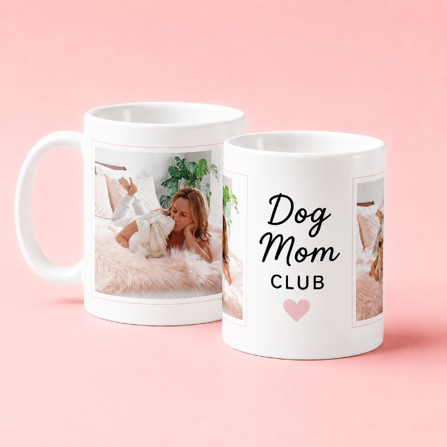 Bester Hundemutter-Club Custom 2 Foto  Kaffeetasse (Von Creator hochgeladen)