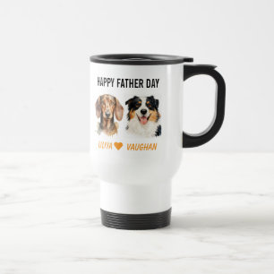 Bester Hundepapa Aller Zeiten Benutzerdefiniert Reisebecher