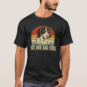 Bester Hundepapa Aller Zeiten Foxhound Daddy Hunde T-Shirt