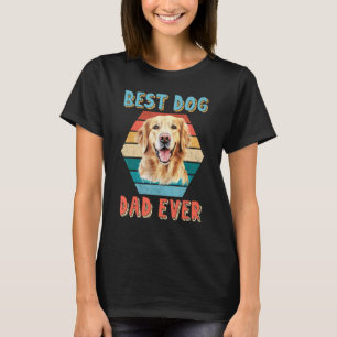 Bester Hundepapa Aller Zeiten Golden Retriever Lie T-Shirt