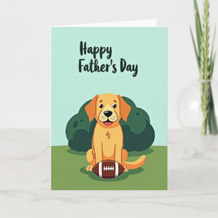 Bester Hundepapa Aller Zeiten Karte
