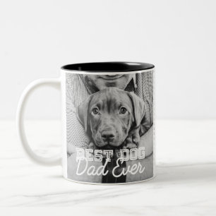 Bester Hundepapa Aller Zeiten Modernes Benutzerdef Zweifarbige Tasse