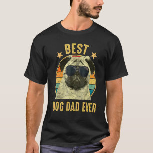Bester Hundepapa Aller Zeiten Pug Vatertagu2019s T T-Shirt