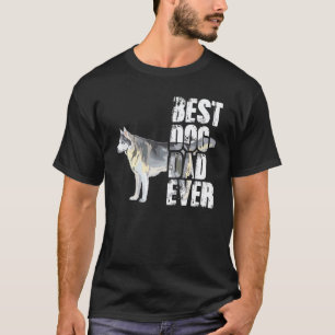 Bester Hundepapa Aller Zeiten Sibirischer Husky Hu T-Shirt