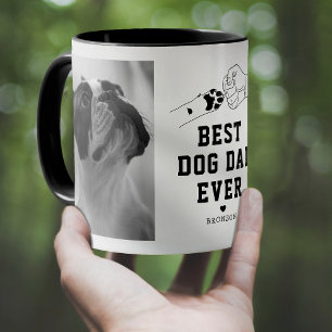 Bester Hundepapa Aller Zeiten Zwei Fotos Tasse