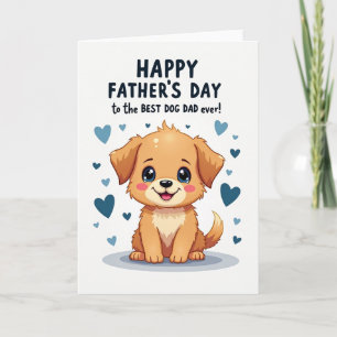 Bester Hundepapa Allerliebst Karte