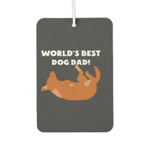Bester Hundepapa der Welt! Autolufterfrischer