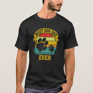 Bester Hundepapa ever Retriever Hundemama Wiener H T-Shirt