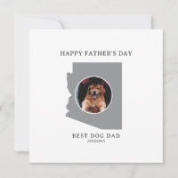 Bester Hundepapa in Arizona Foto zum Vatertag