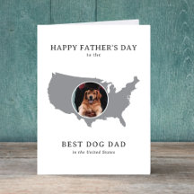 Bester Hundepapa in den USA Foto Vatertag