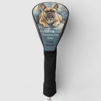 Bester Hundepapa Personalisiert Golf Headcover