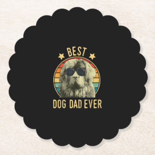 Bester Hundepapa Tagesgeschenk für Neugründer Untersetzer