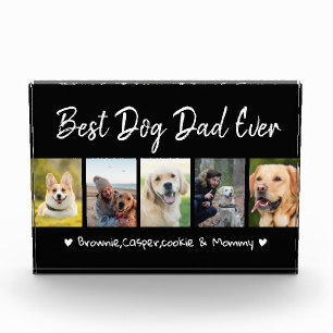Bester Hundepapa überhaupt Pet 5 Bilder Collage S Fotoblock