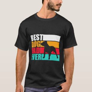 Bester Hundepapa überhaupt Pitbull Terrier für Män T-Shirt